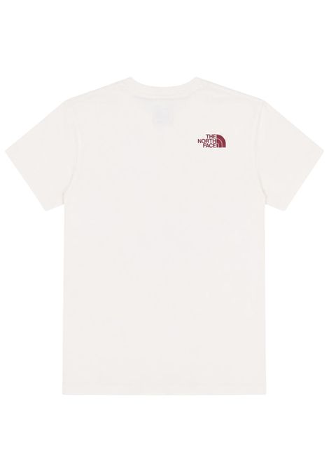 T-shirt bambina panna in cotone THE NORTH FACE | 08J6PANNA